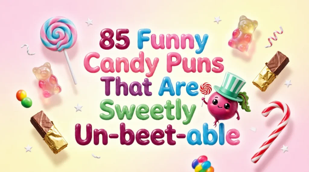 funny candy puns