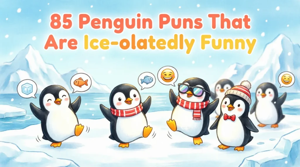 penguin puns one liners