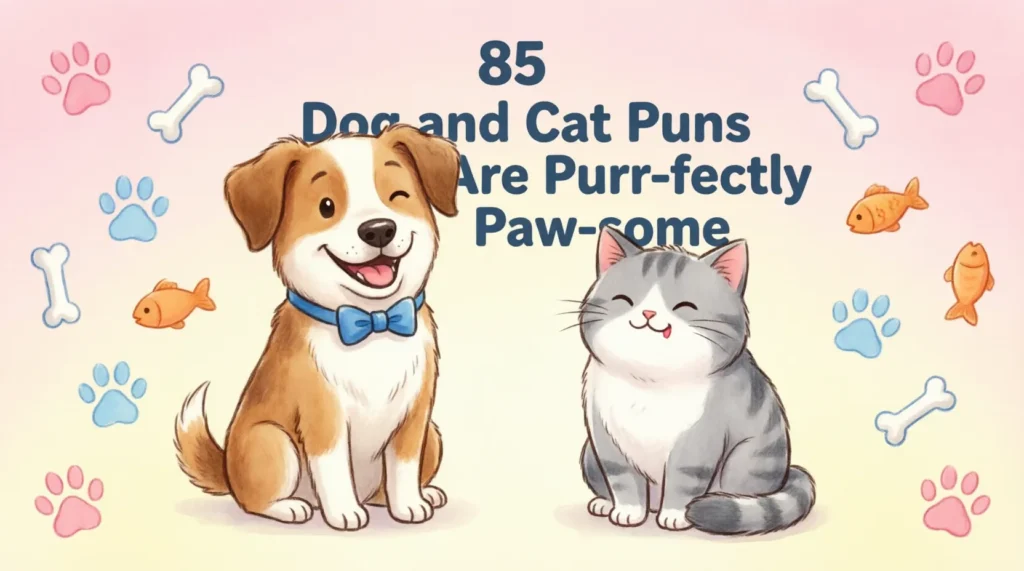 dog and cat puns