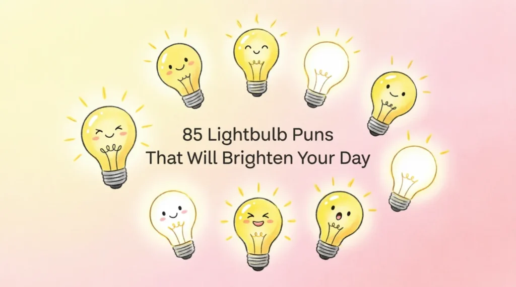 lightbulb puns