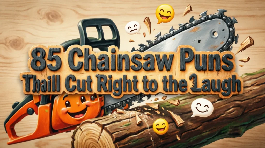 chainsaw puns
