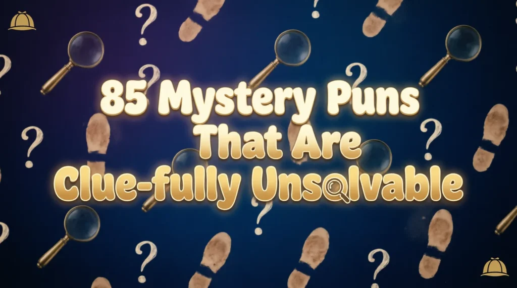 mystery puns
