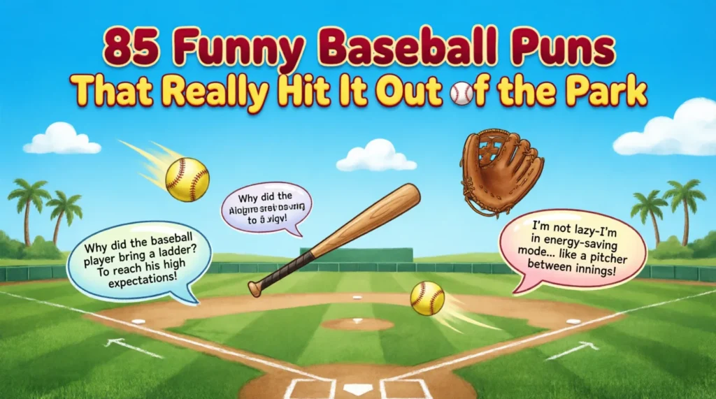 funny baseball puns