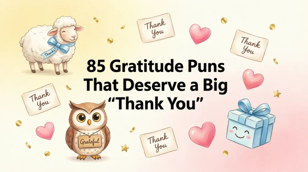 gratitude puns