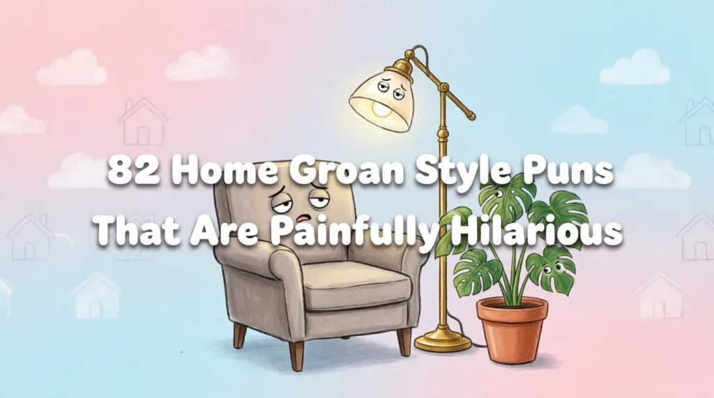 home groan style puns