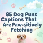 dog puns captions