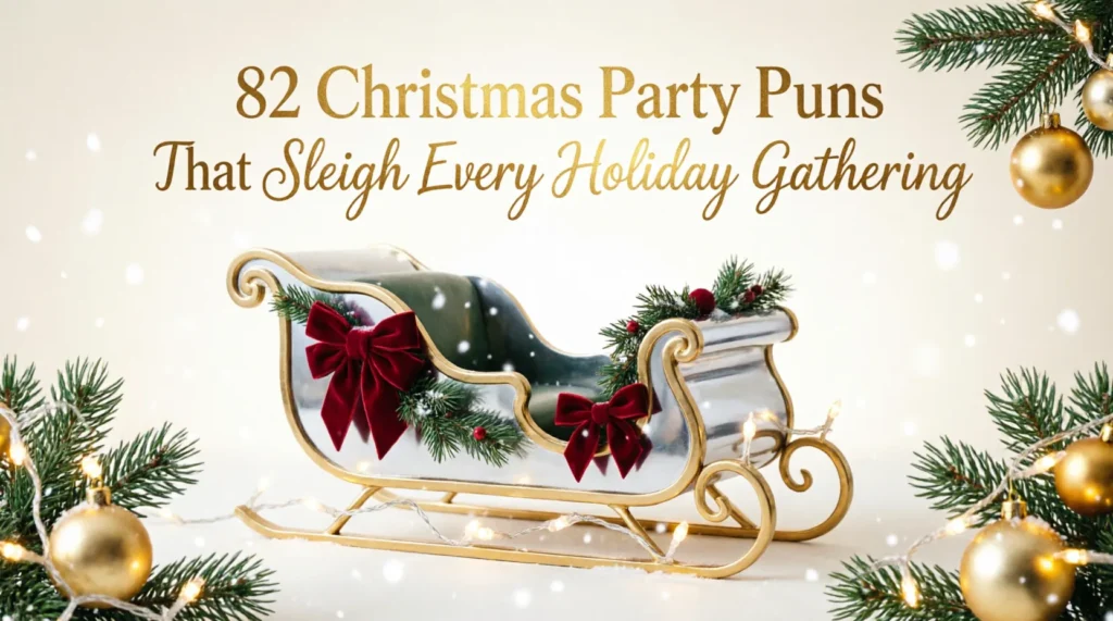christmas party puns