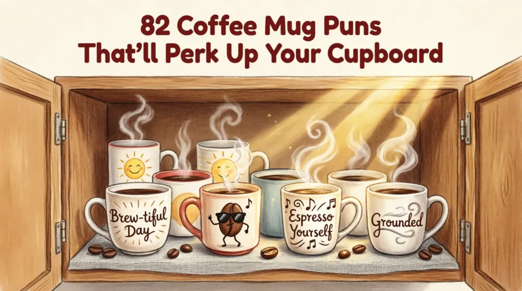 coffee mug puns