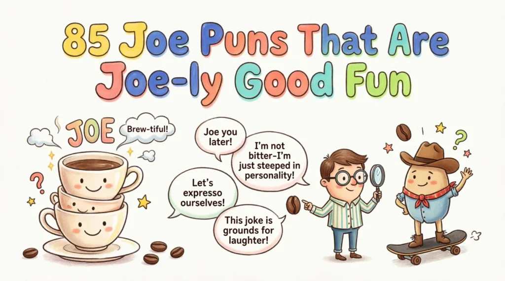 joe puns