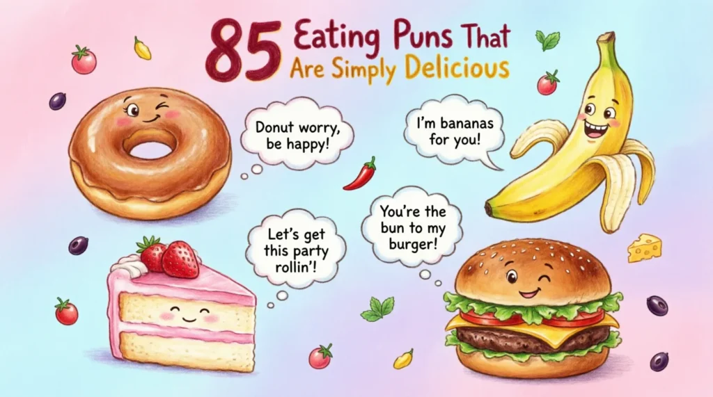 eating puns