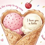 ice cream valentines puns