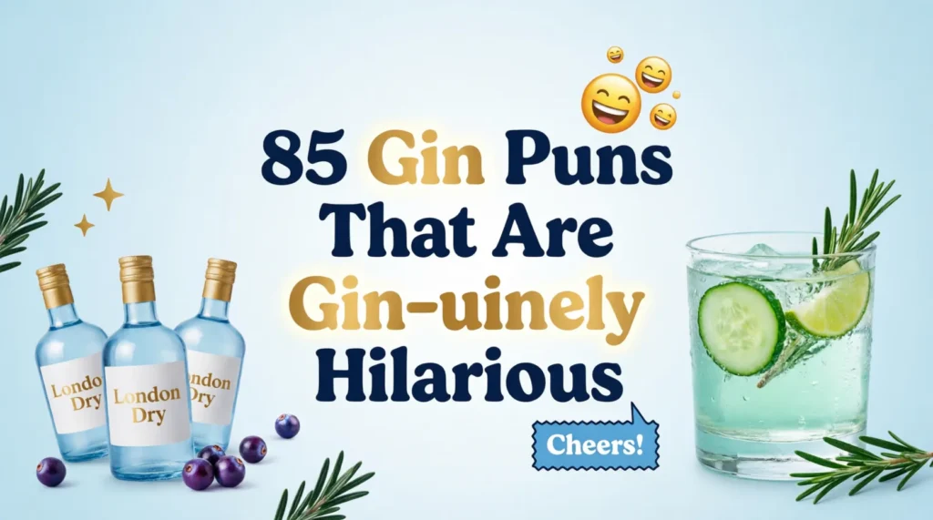 gin puns