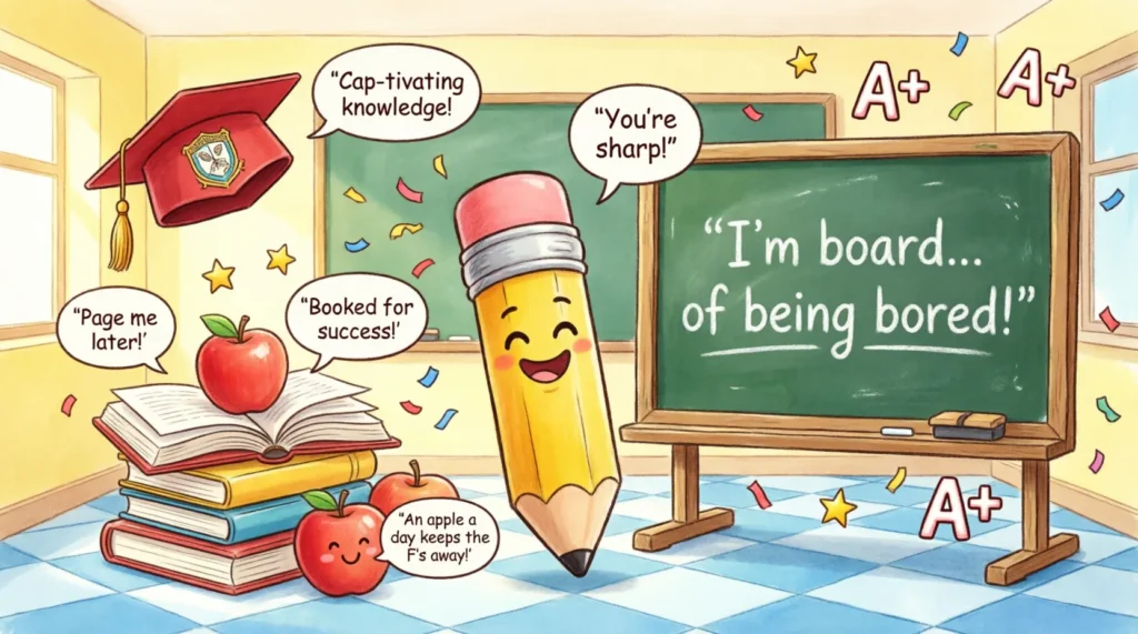 education puns