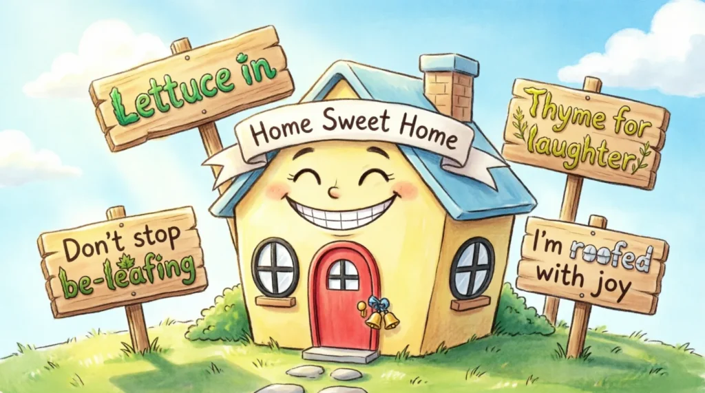 home groan puns
