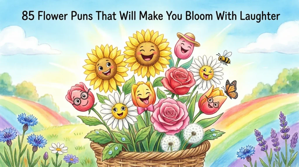 flowers puns