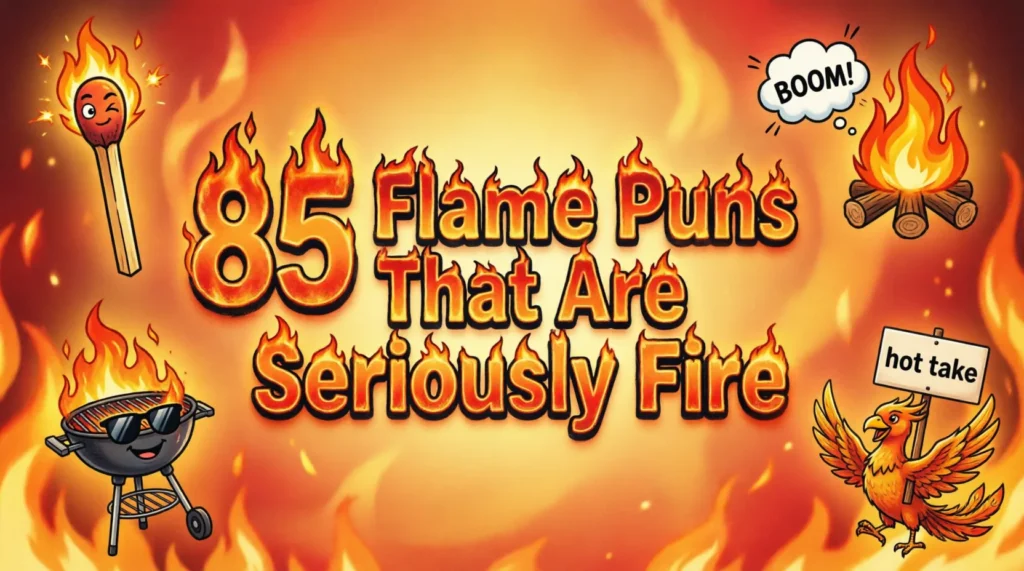 flame puns