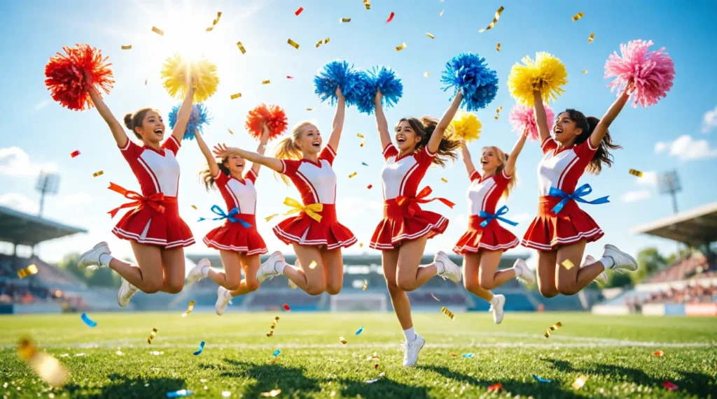 cheerleading puns