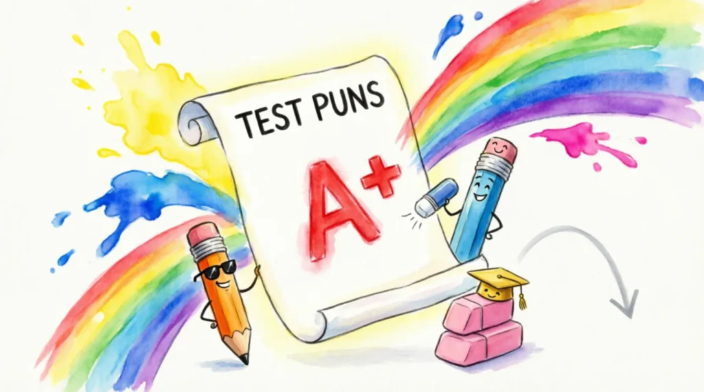 test puns