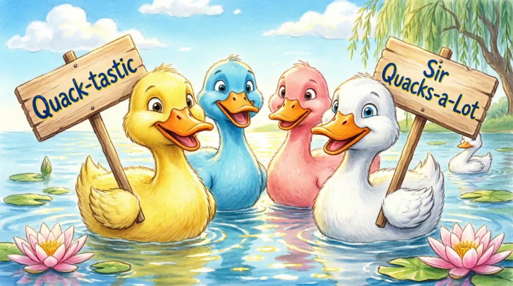 duck names puns