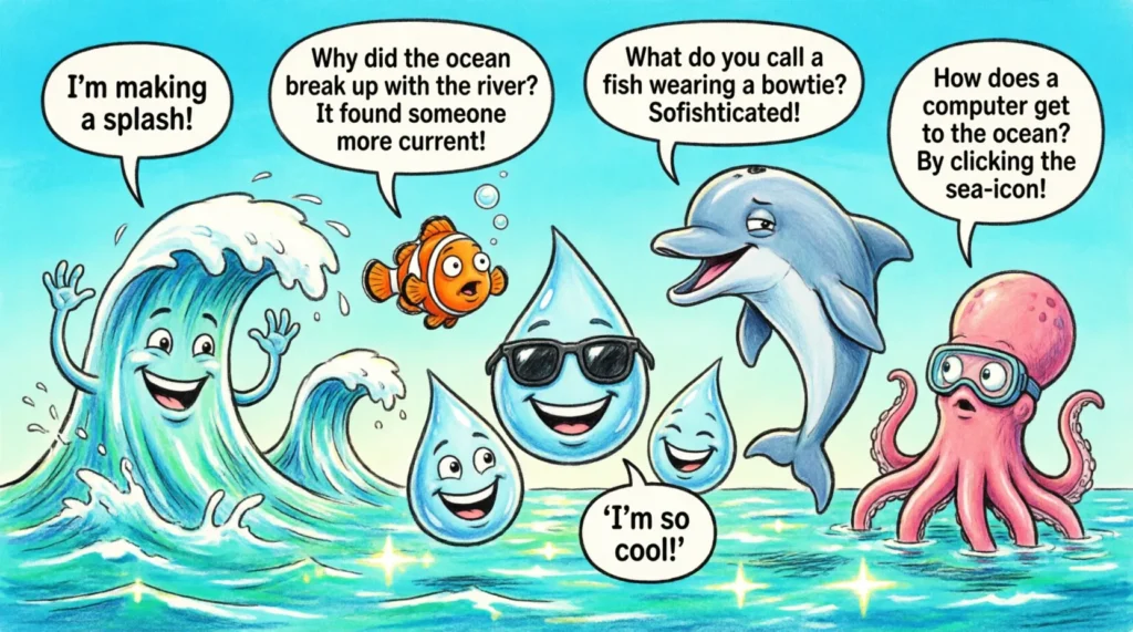 funny water puns