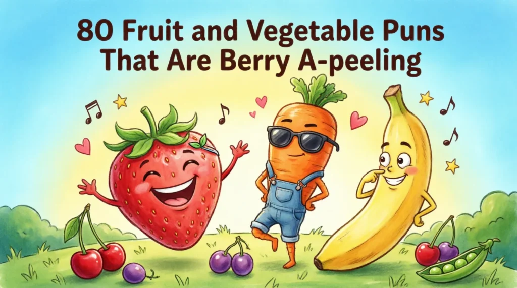 fruit and vegetable puns