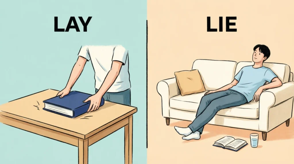 lay or lie