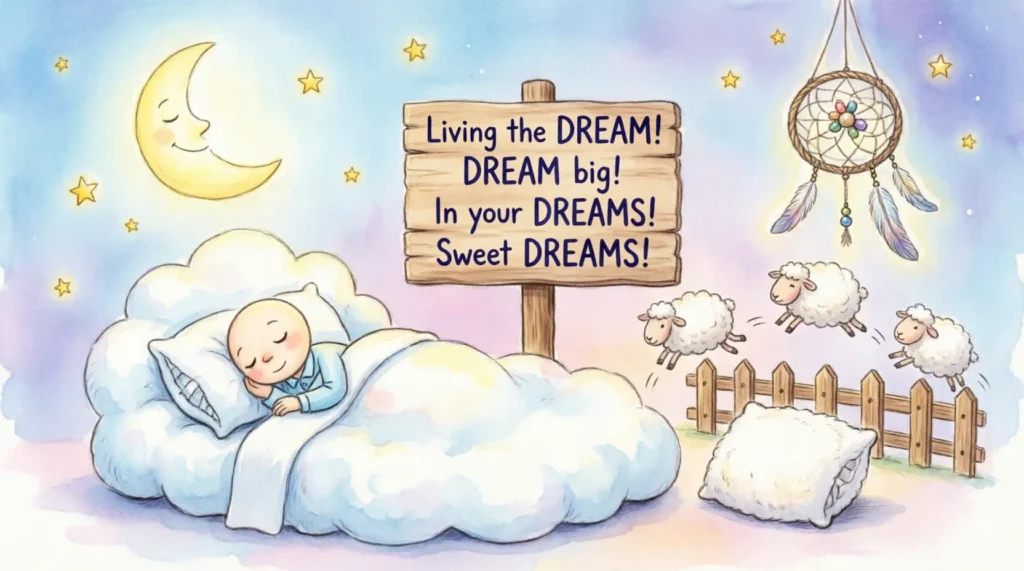 55 Dream Puns for Captions and Laughs