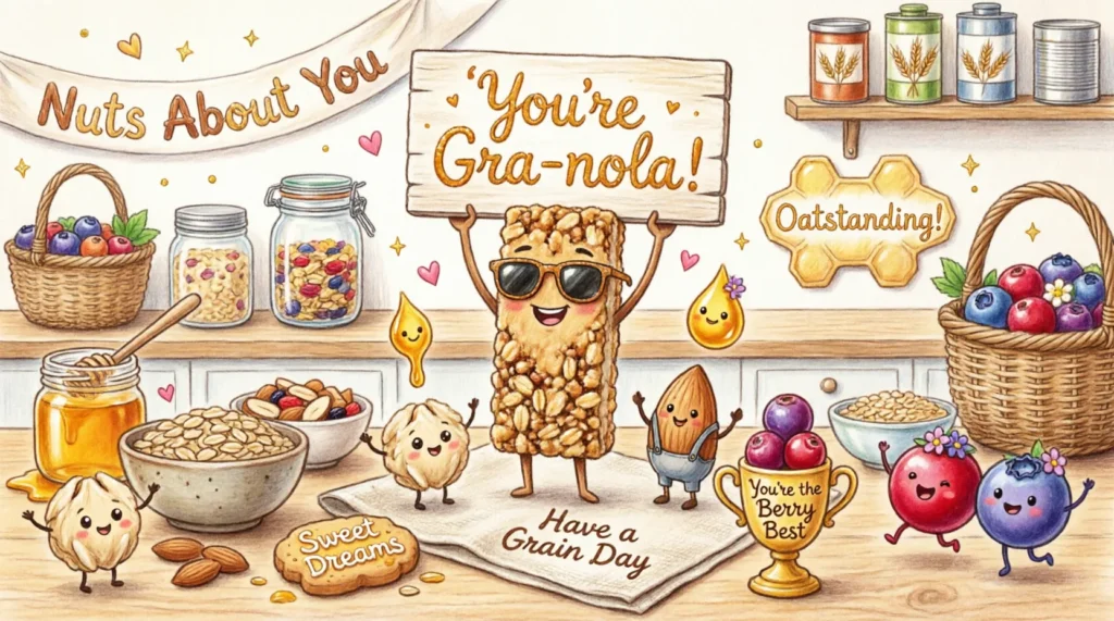 granola puns