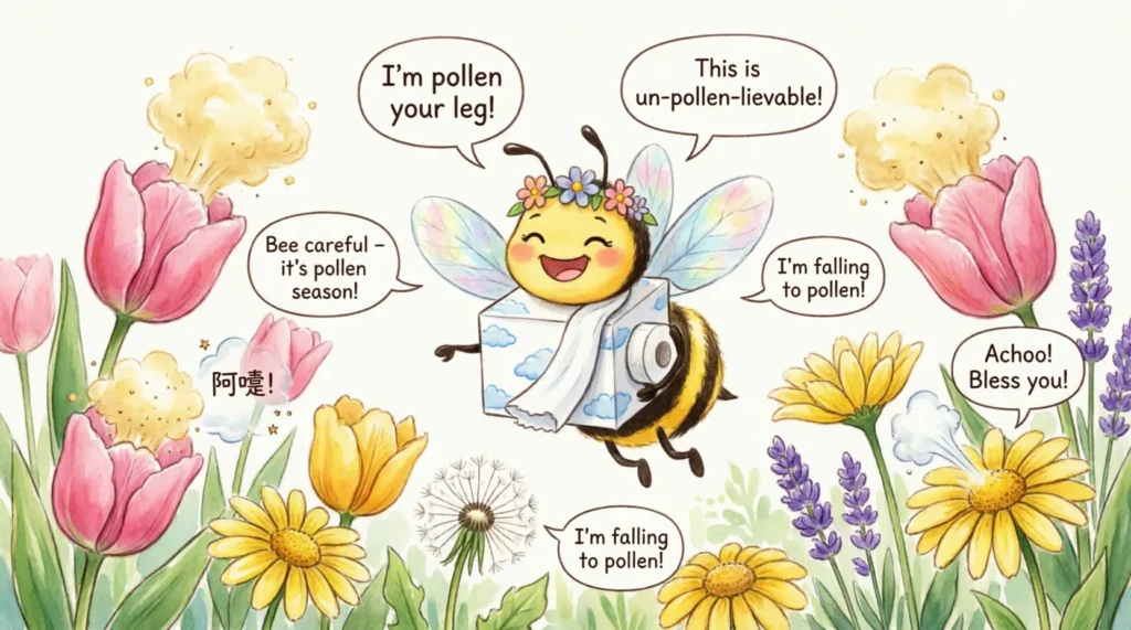 pollen puns