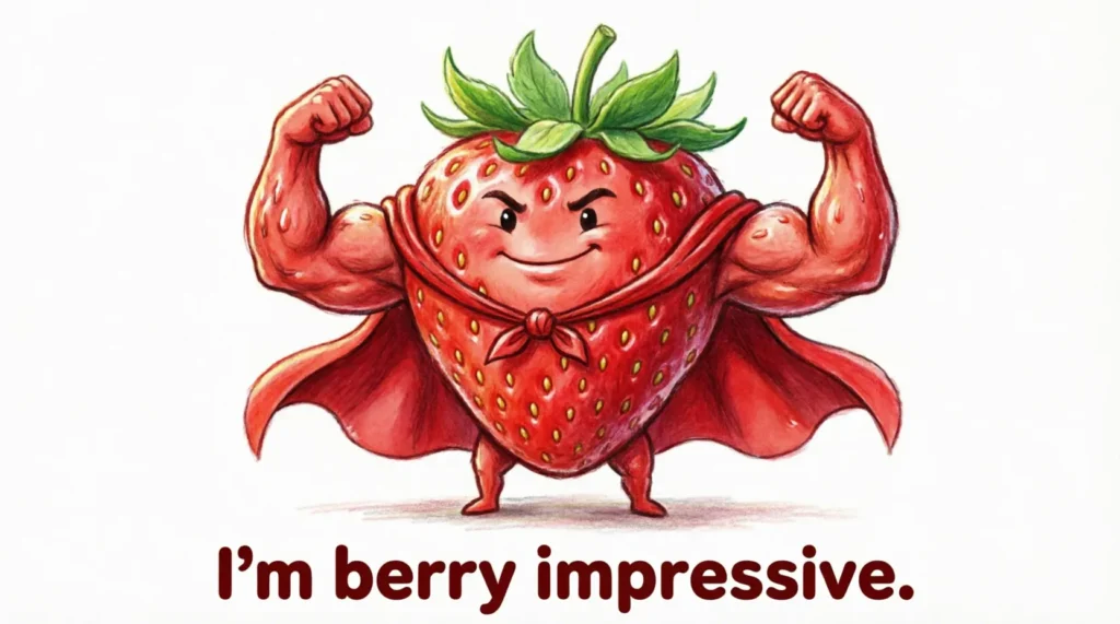 strong straw berry